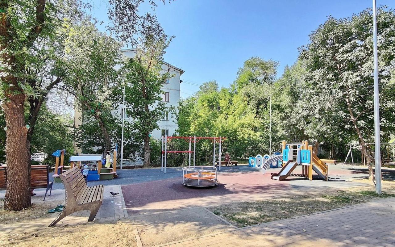Апартаменты 10-Й Микрорайон, 5А Almaty Exterior foto